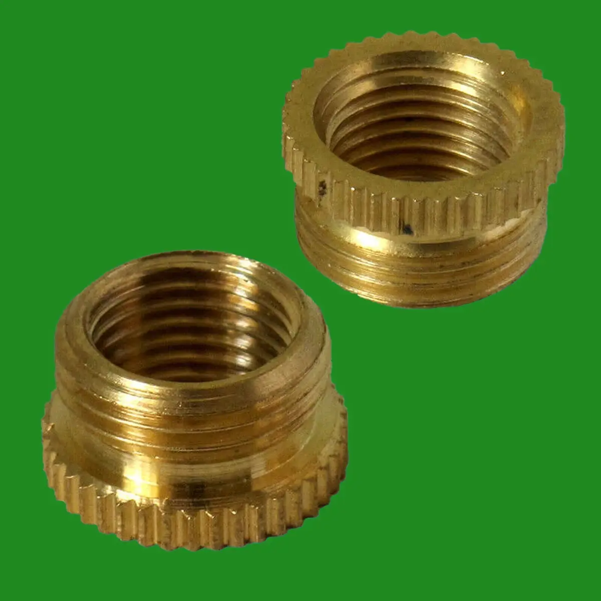 1x 1/2" Male to 10mm Female Brass Lamp Holder M10 Thread Reducer Bush Adaptor