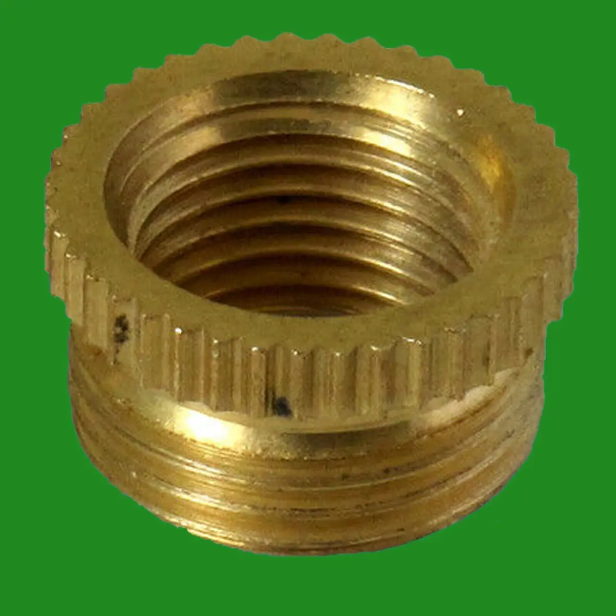 1x 1/2" Male to 10mm Female Brass Lamp Holder M10 Thread Reducer Bush Adaptor - image 3 | Free standard UK delivery included | Discount Quality Products