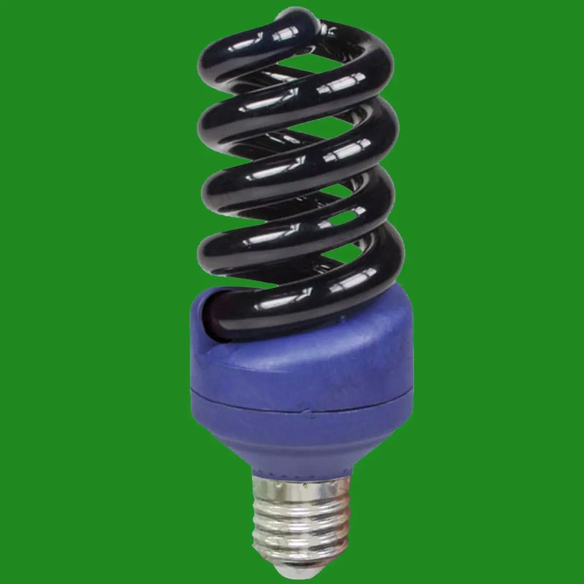 4x 25W UV Ultraviolet Blacklight Low Energy CFL Light Bulb, E27, Nightclub Lamp - image 2 | Free standard UK delivery included | Discount Quality Products