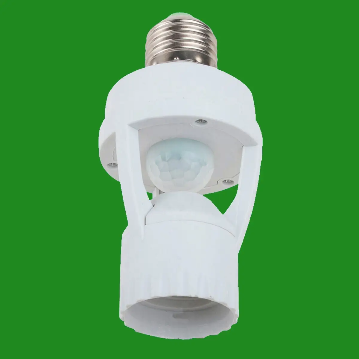 1x ES E27 Light Bulb Lamp PIR Motion Sensor Activated Socket Adaptor Converter - image 3 | Free standard UK delivery included | Discount Quality Products