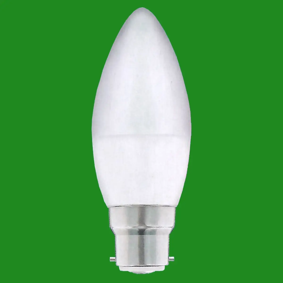 6x 8W(=60W) LED Candle BC B22 Bayonet Cap 6500K Daylight White Light Bulbs - image 2 | Free standard UK delivery included | Discount Quality Products