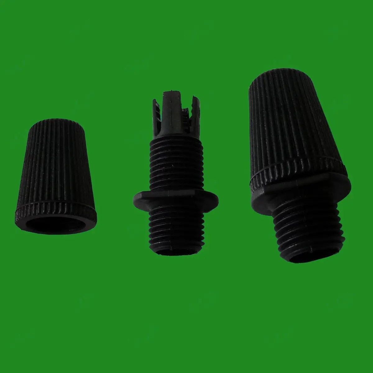 100x Black M10 Thread Cable Wire Cord Grip Pendant Light Sockets, Lamp Fitting