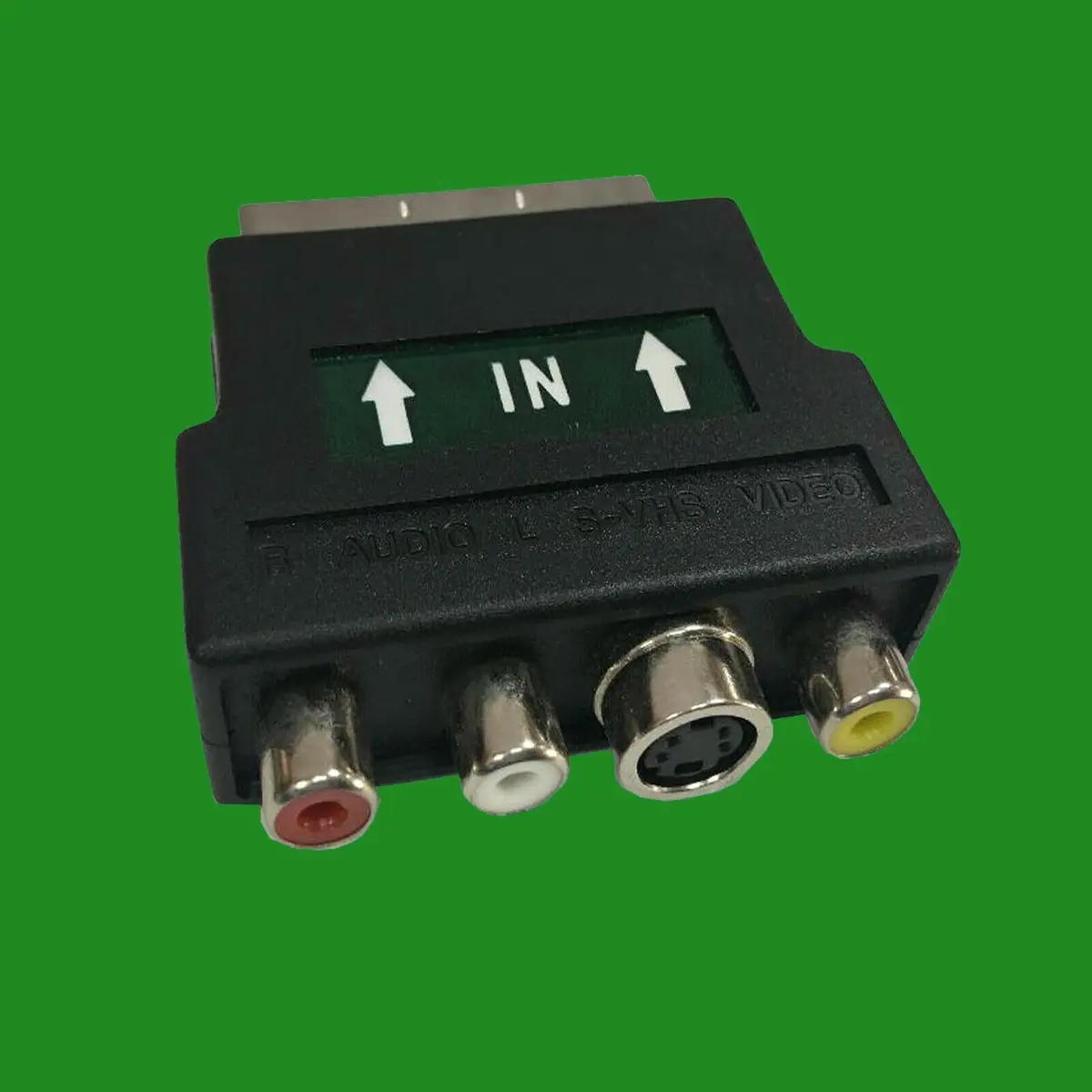 RCA Composite Phono/S-Video to SCART Converter Adaptor Adapter SVHS AV TV Audio - image 2 | Free standard UK delivery included | Discount Quality Products