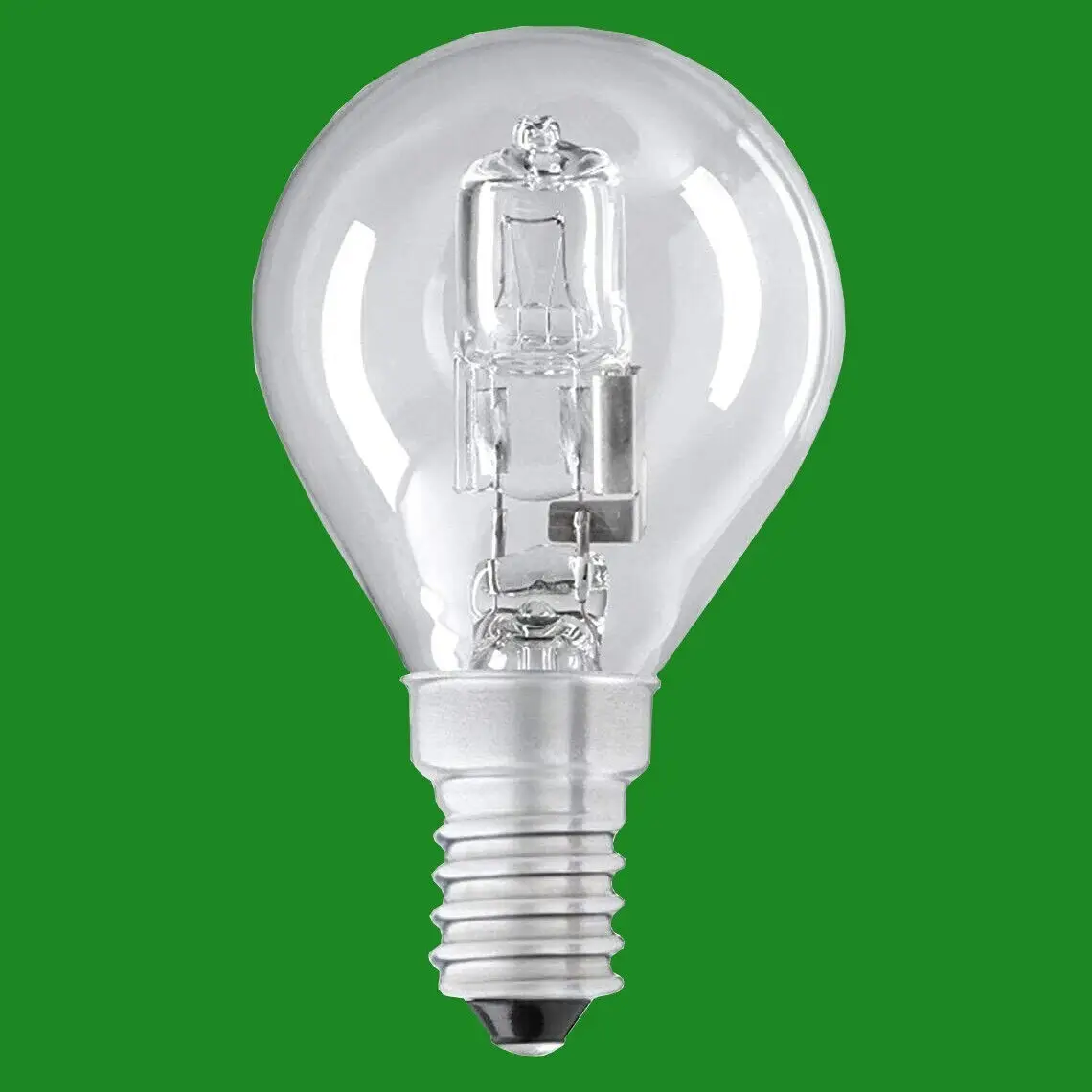 8x 42W =60W WATT CLEAR DIMMABLE HALOGEN GOLF ENERGY SAVING LIGHT BULBS SES E14