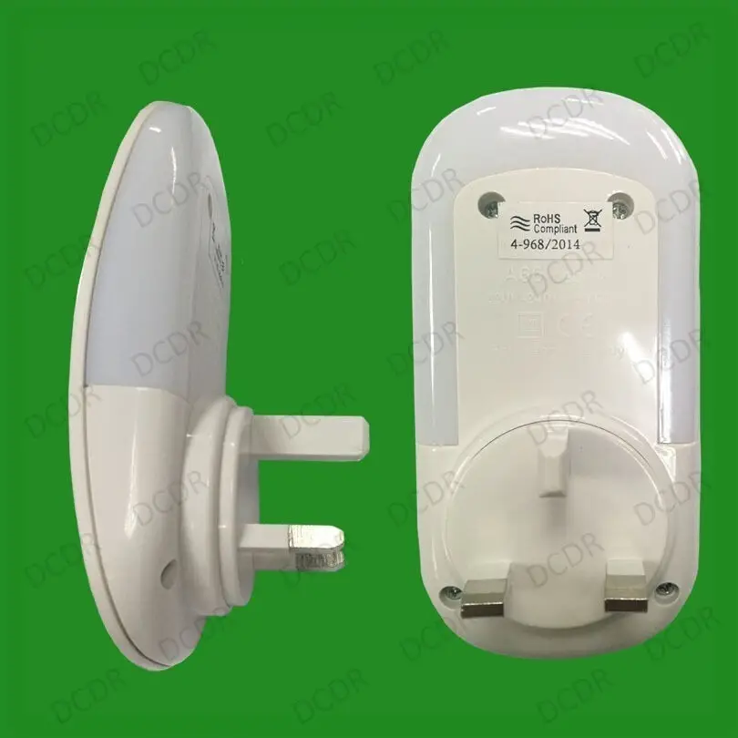 1W Automatic Dusk Dawn Sensor Plug In LED Night Light Childrens Room Nursery - image 2 | Free standard UK delivery included | Discount Quality Products