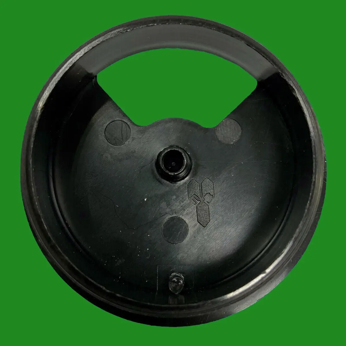 25x Black 60mm Computer Desk Plastic Cable Grommet, Surface Wire Hole Cover - image 2 | Free standard UK delivery included | Discount Quality Products