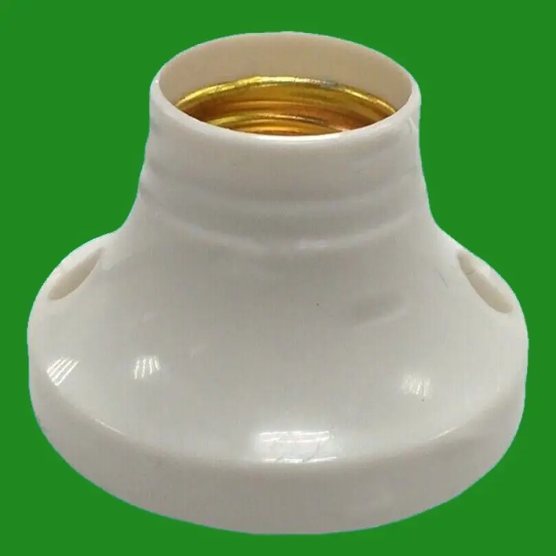 12x Edison Screw Socket ES E27 Light Bulb Holder Lamp Surface Fixing 63mm Base - image 4 | Free standard UK delivery included | Discount Quality Products
