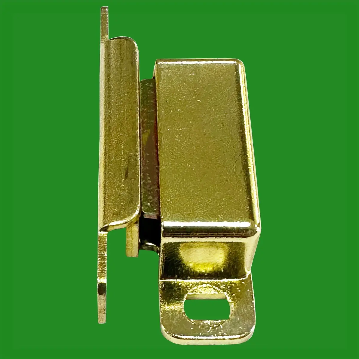 8x Steel Magnetic Heavy Duty Cabinet Door Catch Brass Plated, 6kg Pull & Screws - image 3 | Free standard UK delivery included | Discount Quality Products