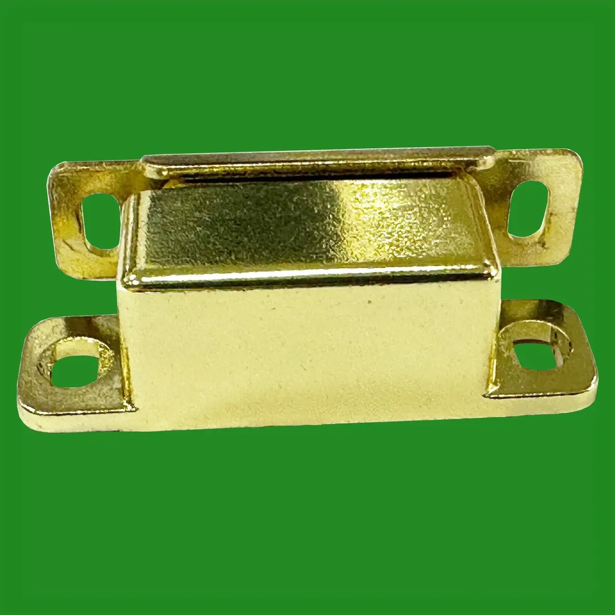 8x Steel Magnetic Heavy Duty Cabinet Door Catch Brass Plated, 6kg Pull & Screws - image 4 | Free standard UK delivery included | Discount Quality Products