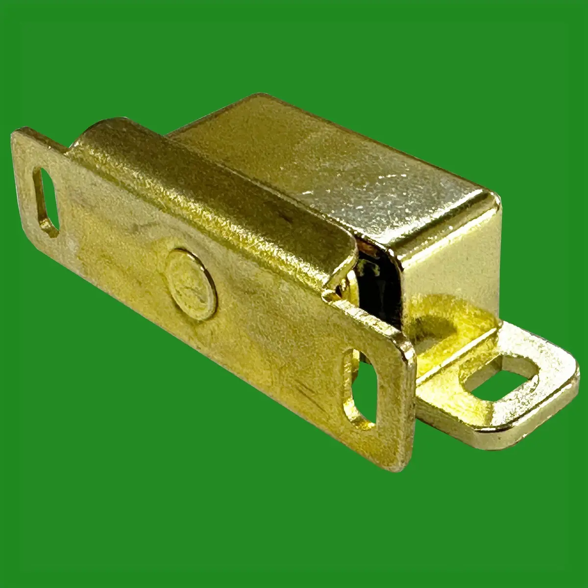 8x Steel Magnetic Heavy Duty Cabinet Door Catch Brass Plated, 6kg Pull & Screws - image 5 | Free standard UK delivery included | Discount Quality Products