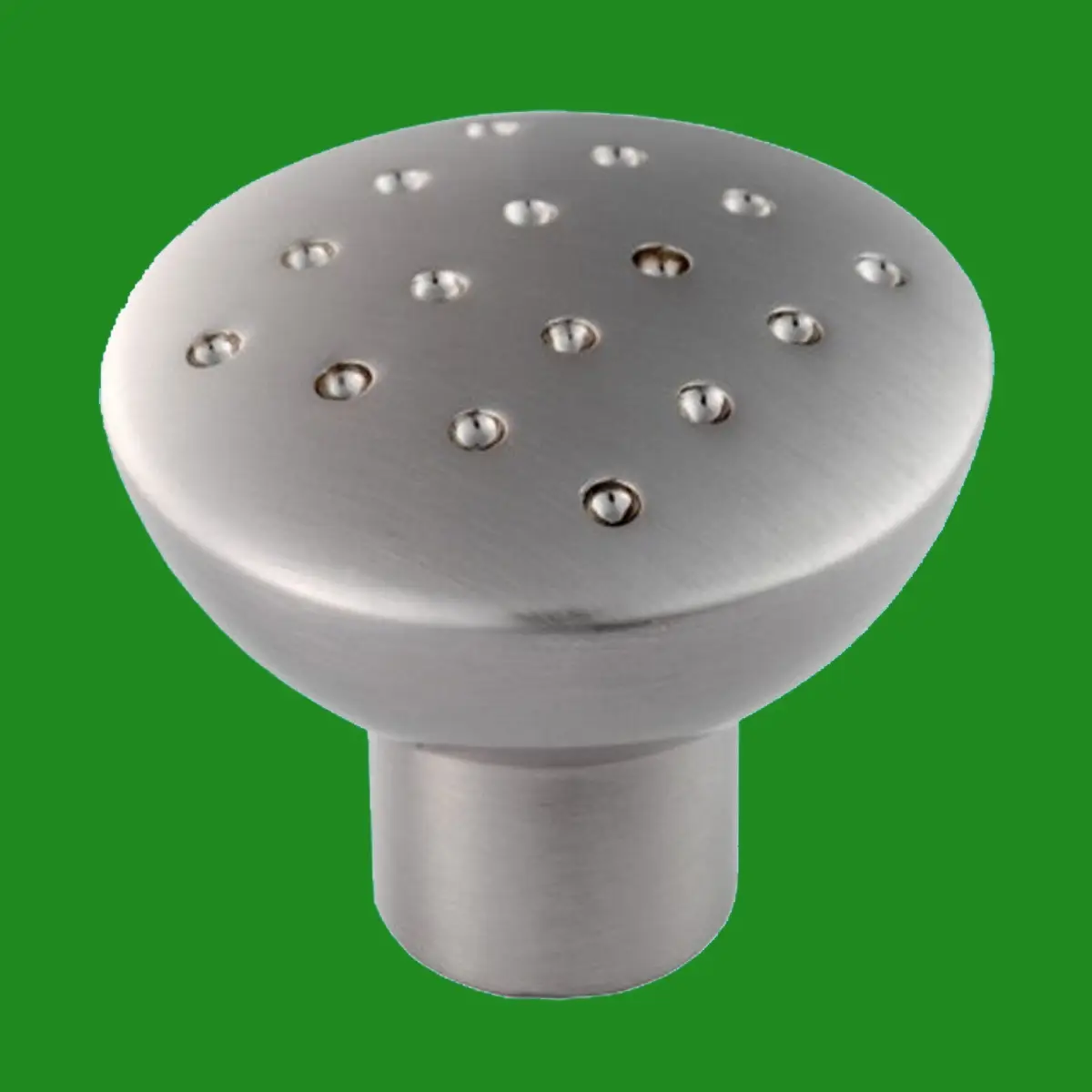 12x 32mm Round Matt Chrome Effect 'D' Dimple Door Knob Handle Cupboard Drawer - image 2 | Free standard UK delivery included | Discount Quality Products