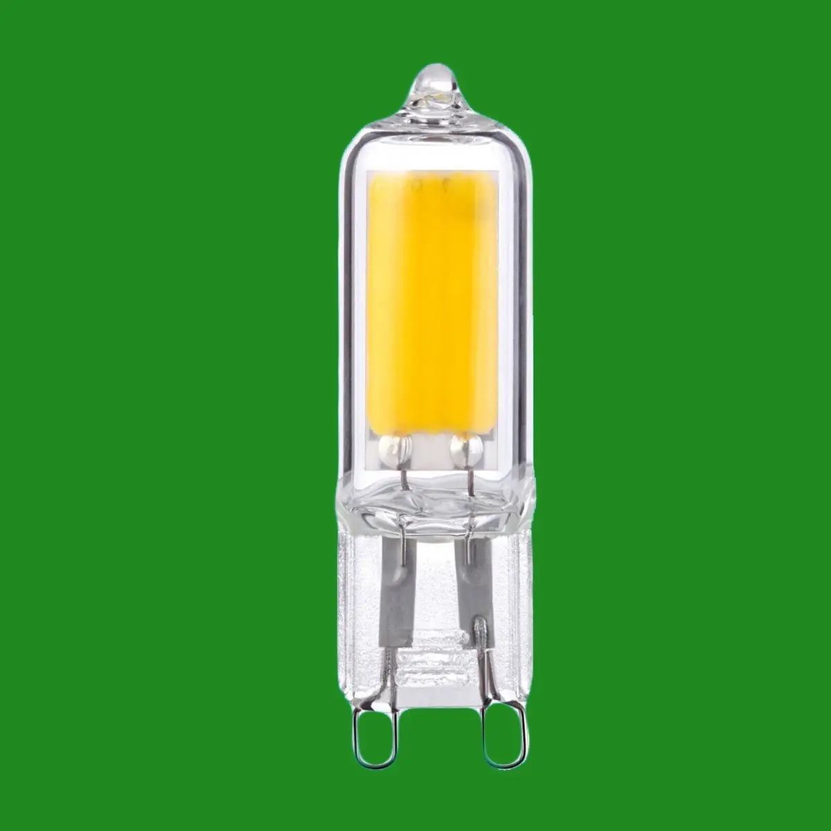 2x 2W G9 Capsule LED 200 lumen, Instant On Light Bulb Halogen Replacement 6500K - image 2 | Free standard UK delivery included | Discount Quality Products