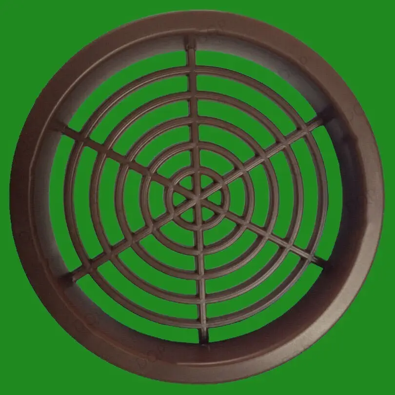 6x Brown Vivarium Reptile Push Fit Round 65mm Air Vents, 60mm Hole, Ventilation - image 2 | Free standard UK delivery included | Discount Quality Products