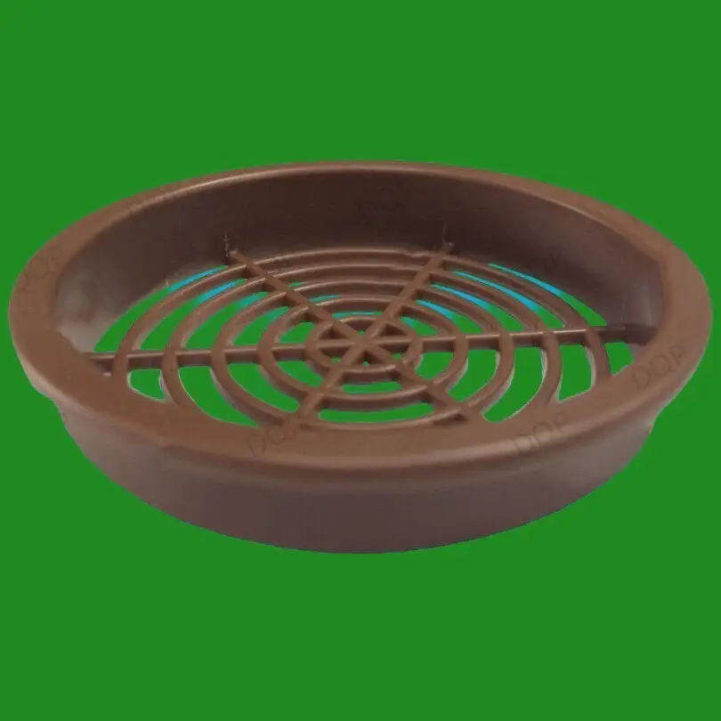6x Brown Vivarium Reptile Push Fit Round 65mm Air Vents, 60mm Hole, Ventilation - image 4 | Free standard UK delivery included | Discount Quality Products