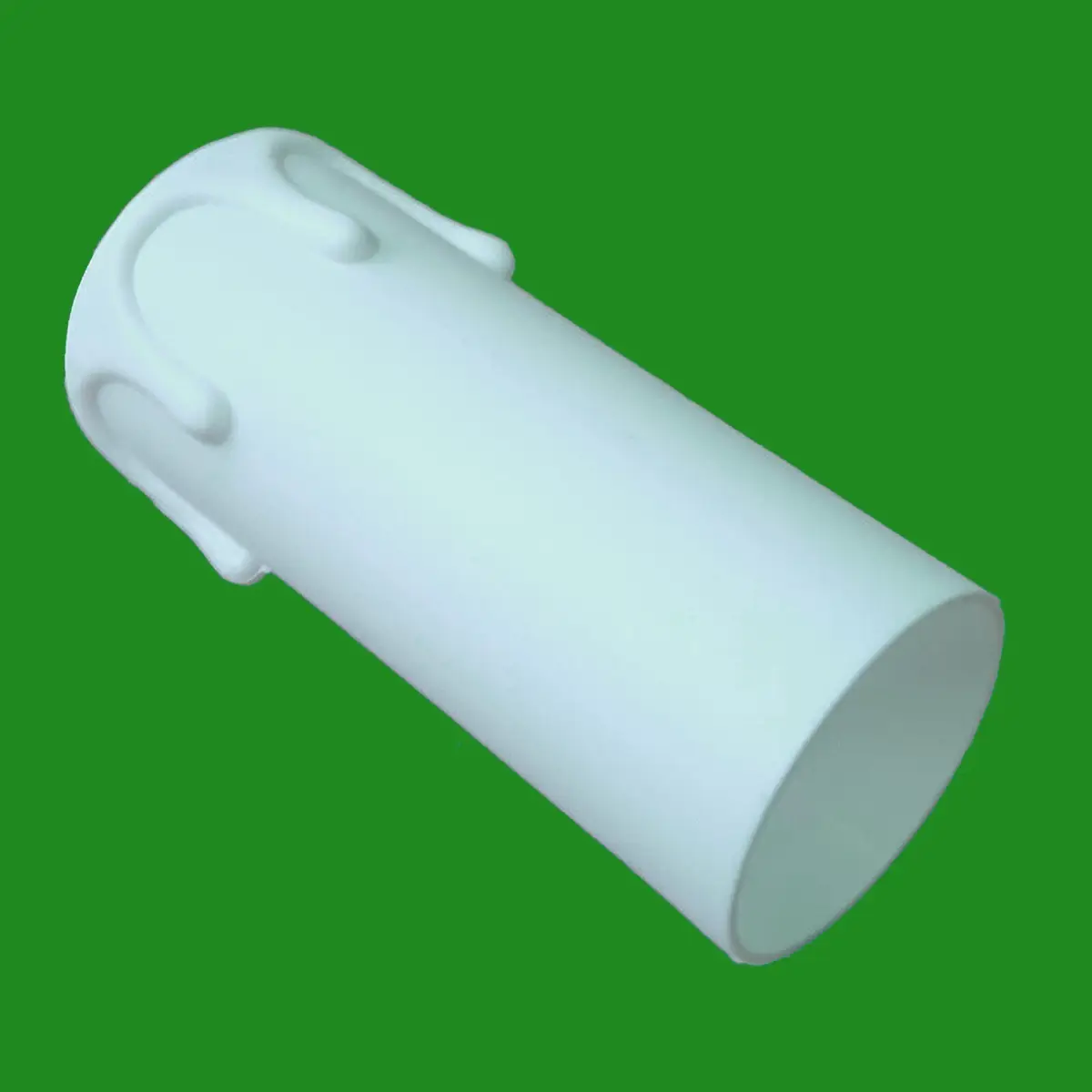 8x White Drip Candle Sleeve Wax Effect Chandelier Light Bulb Cover 55mm x 27mm - image 3 | Free standard UK delivery included | Discount Quality Products