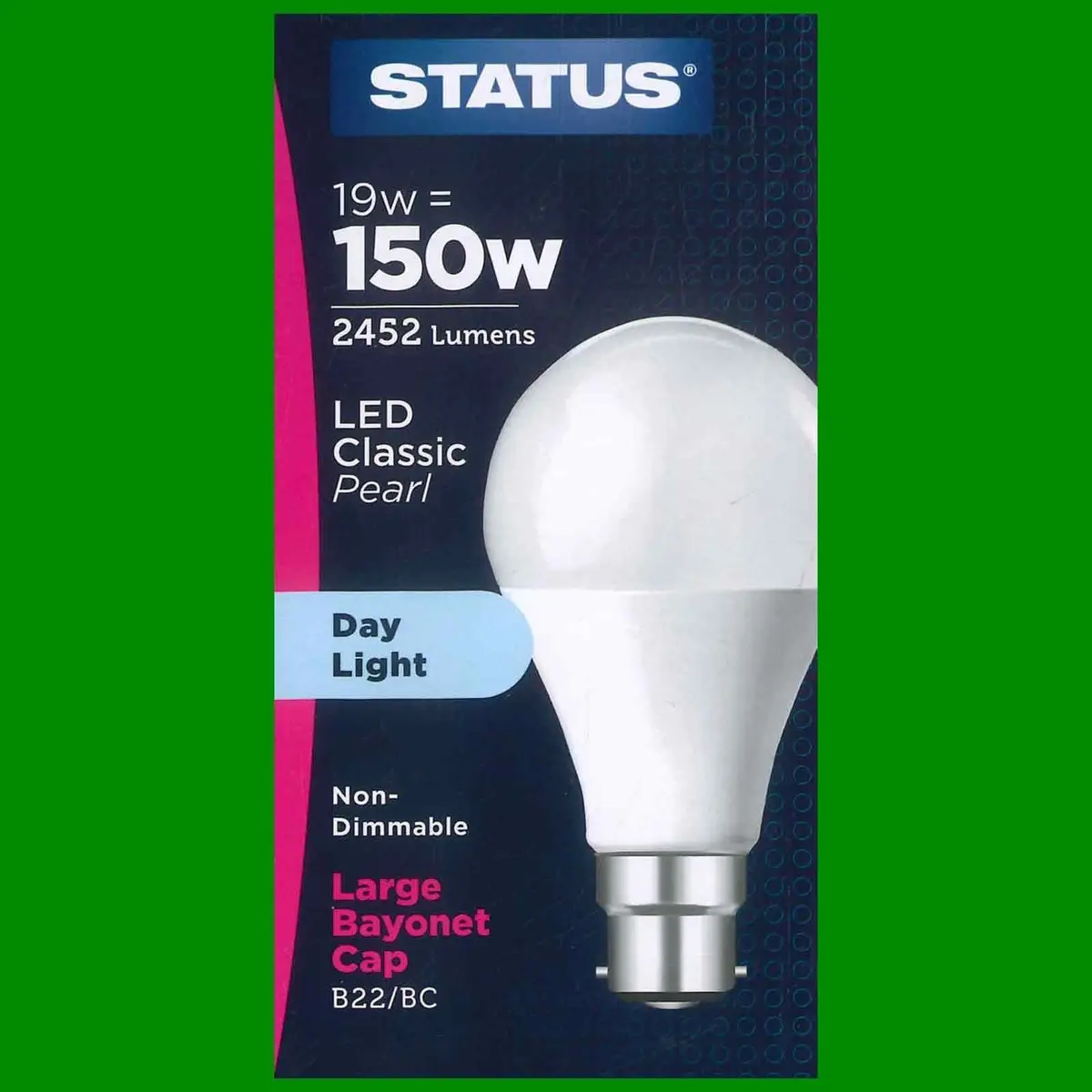 10x 19W =150W LED GLS Pearl Bayonet BC B22 Daylight White 6500K Light Bulb Lamp - image 3 | Free standard UK delivery included | Discount Quality Products