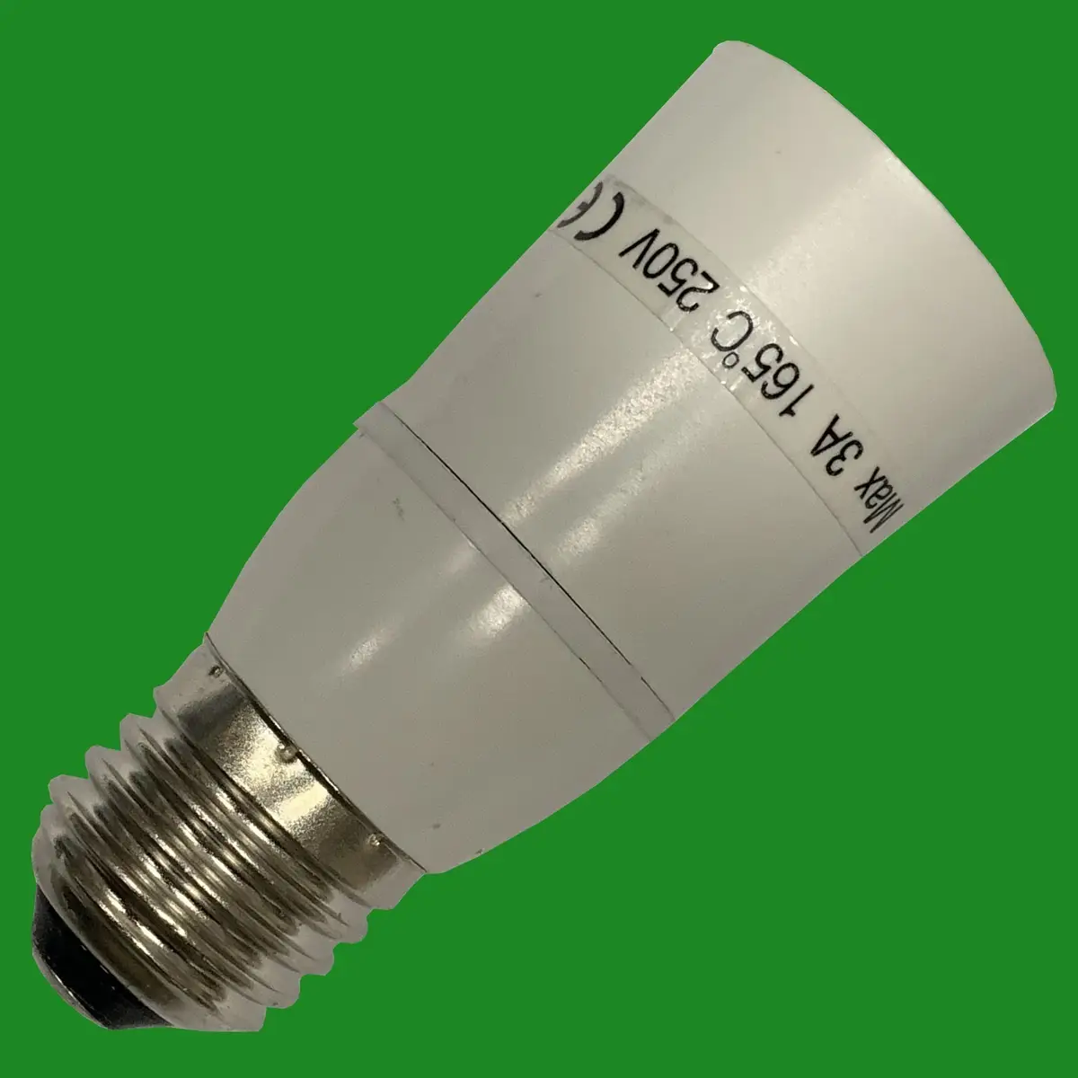 1x White Edison E27 to Bayonet B22 Light Bulb Adaptor Converter Lampshade Collar - image 5 | Free standard UK delivery included | Discount Quality Products