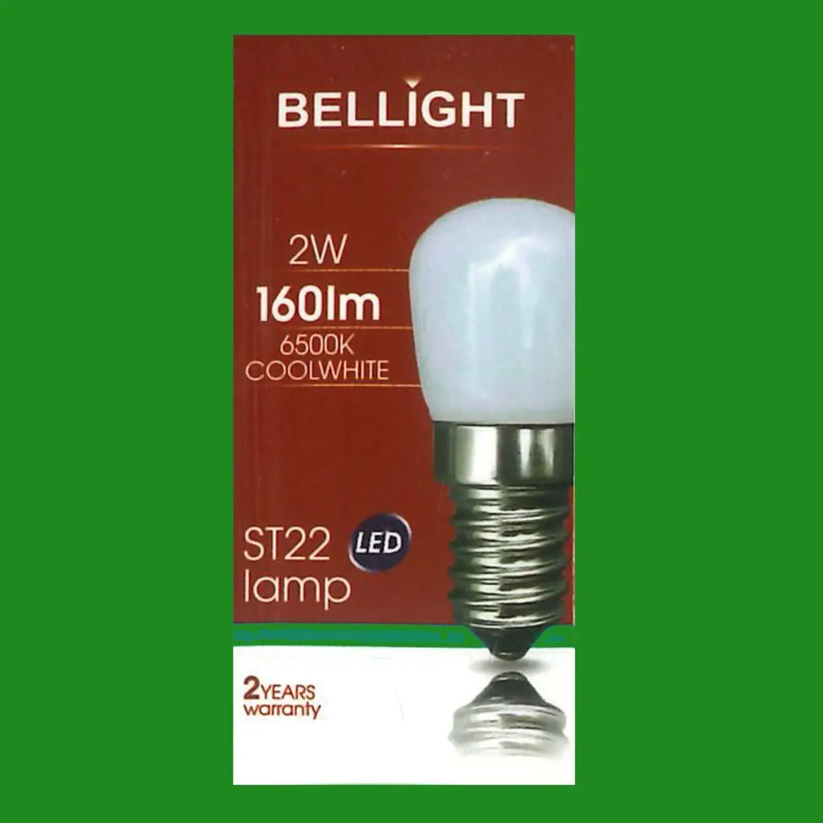 12x 2W LED Pygmy 6500K Cool White SES E14 Edison Screw Light Bulb Lamp Appliance - image 3 | Free standard UK delivery included | Discount Quality Products