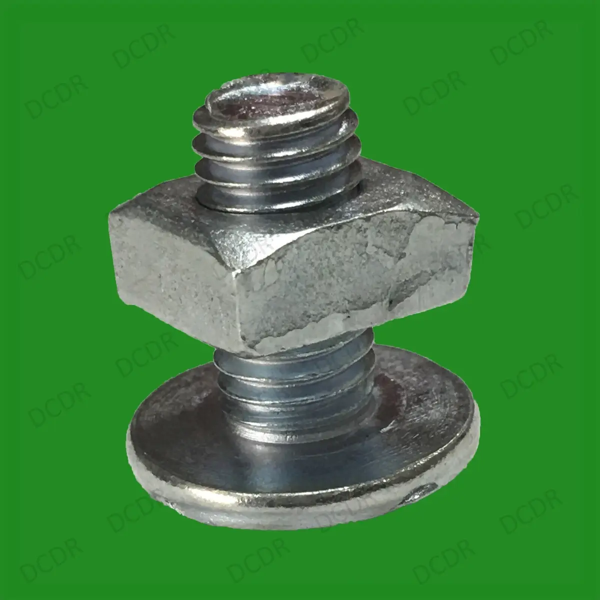 100x M10 x 25mm Bright Zinc Plated (BZP) Steel Roofing Square Nuts & Bolts - image 2 | Free standard UK delivery included | Discount Quality Products