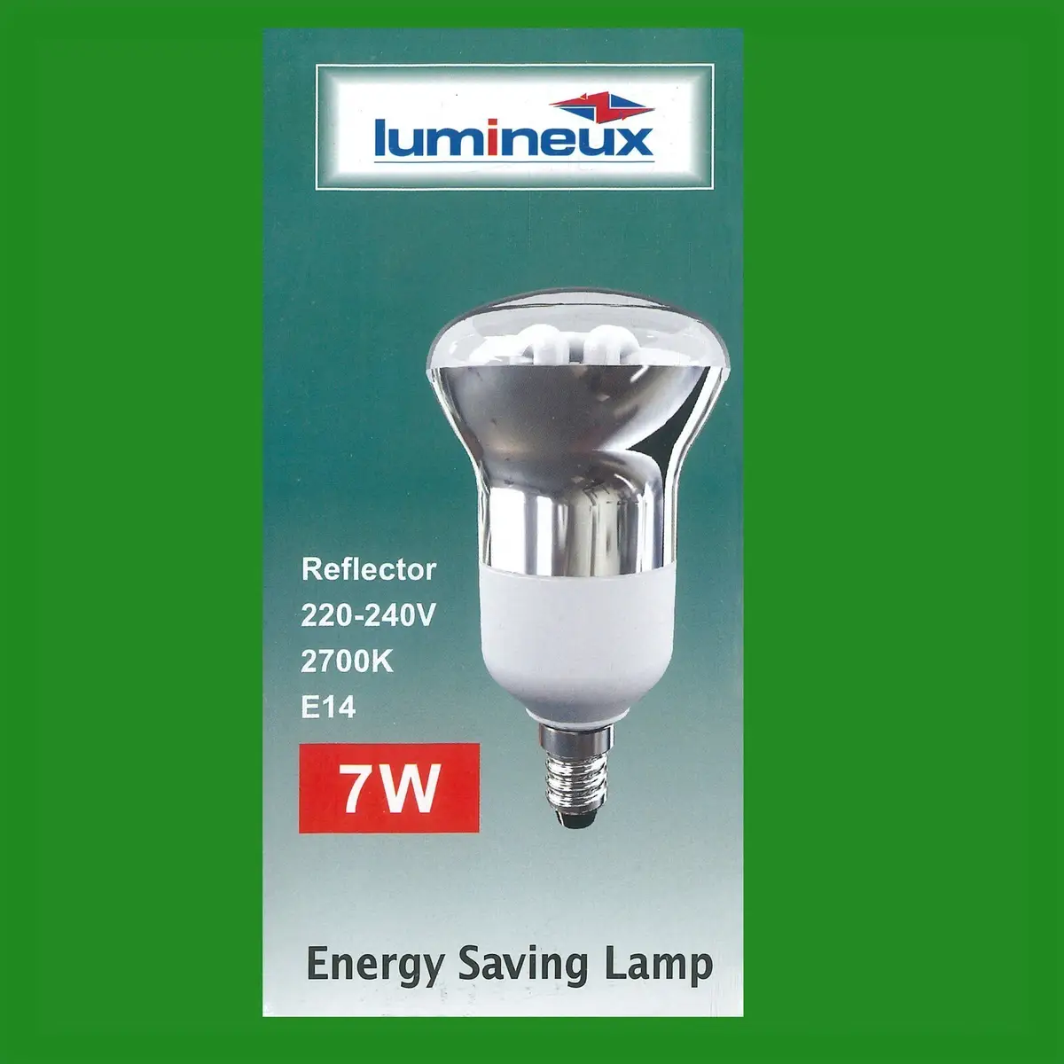 25x 7W (=35W) CFL R63 Reflector Spot Light Bulbs SES E14 2700K Warm White Lamp - image 3 | Free standard UK delivery included | Discount Quality Products