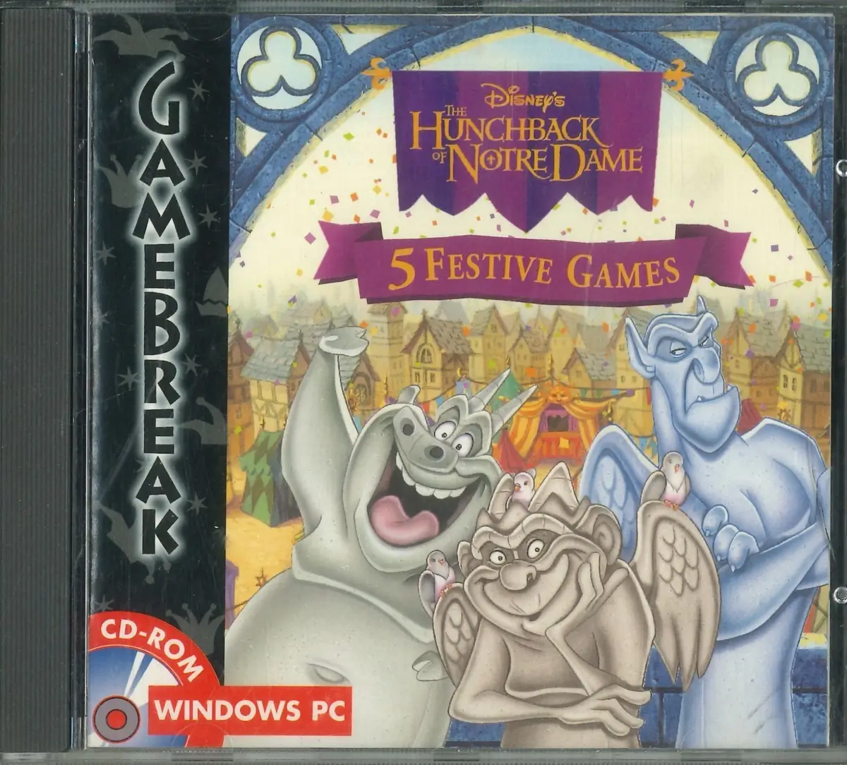 Disney The Hunchback of Notre Dame: 5 Festive Games CD-ROM, Windows