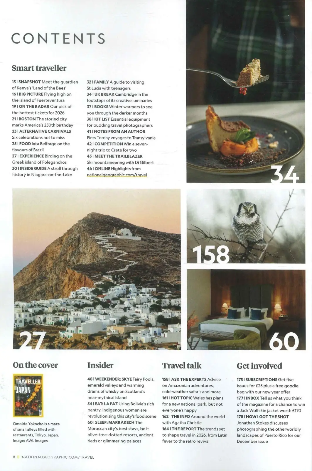 National Geographic Traveller Magazine: Japan, Turkey, Marrakech, Jan/Feb 2026 - image 4 | Free standard UK delivery included | Discount Quality Products