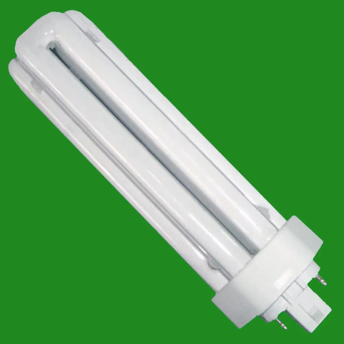 10x 18W (=100W) Low Energy GX24D-2 2 pin Stick 4000K Cool White CFL Light Bulb
