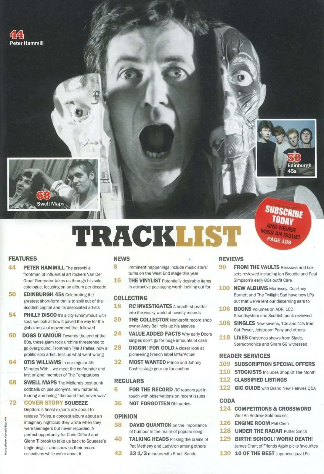 Record Collector Magazine: Squeeze, Difford & Tilbrook, P. Hammill, March 2026 - image 3 | Free standard UK delivery included | Discount Quality Products