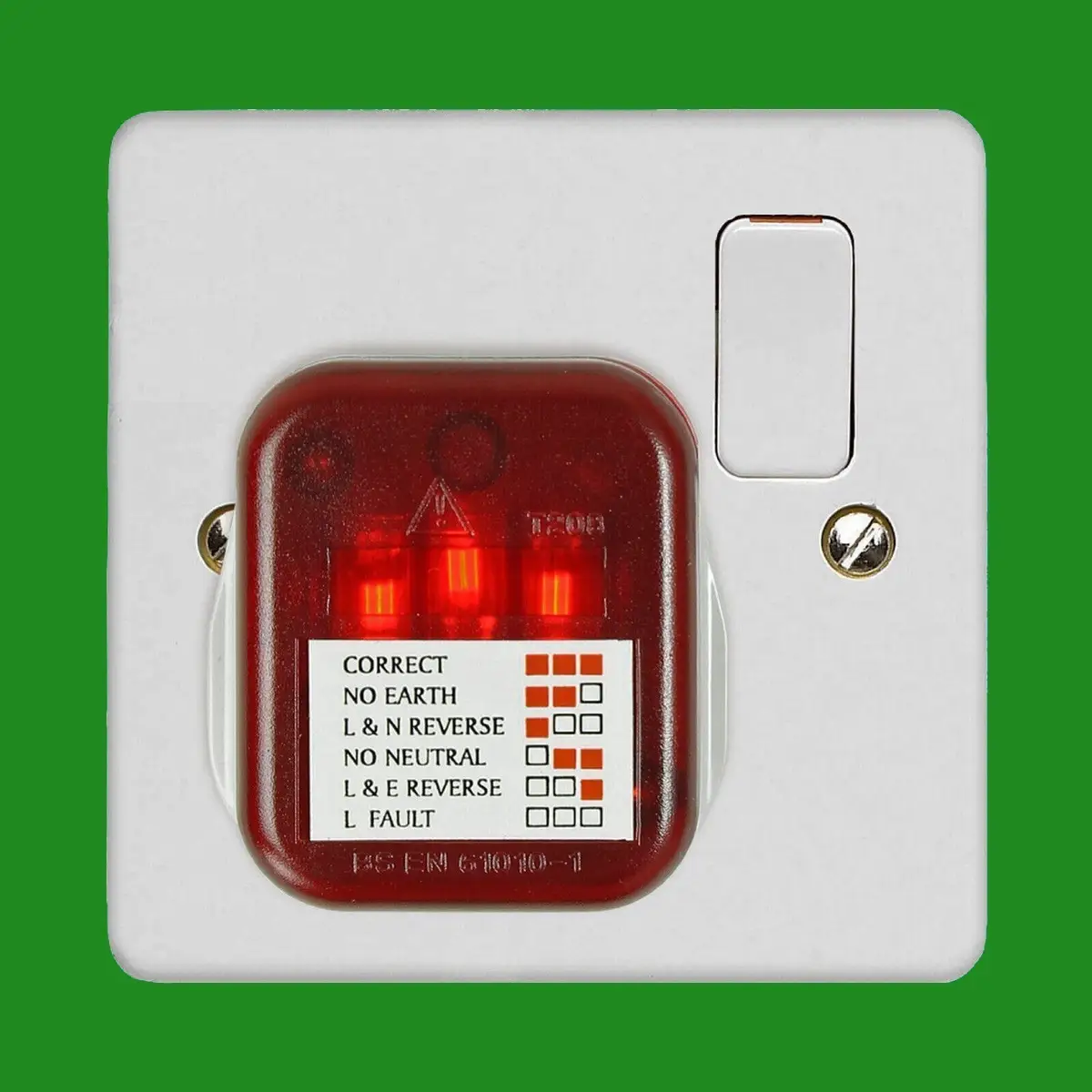 UK Mains Electric Socket Checker Tester, Test Safety Check Wiring Fault Detector - image 3 | Free standard UK delivery included | Discount Quality Products