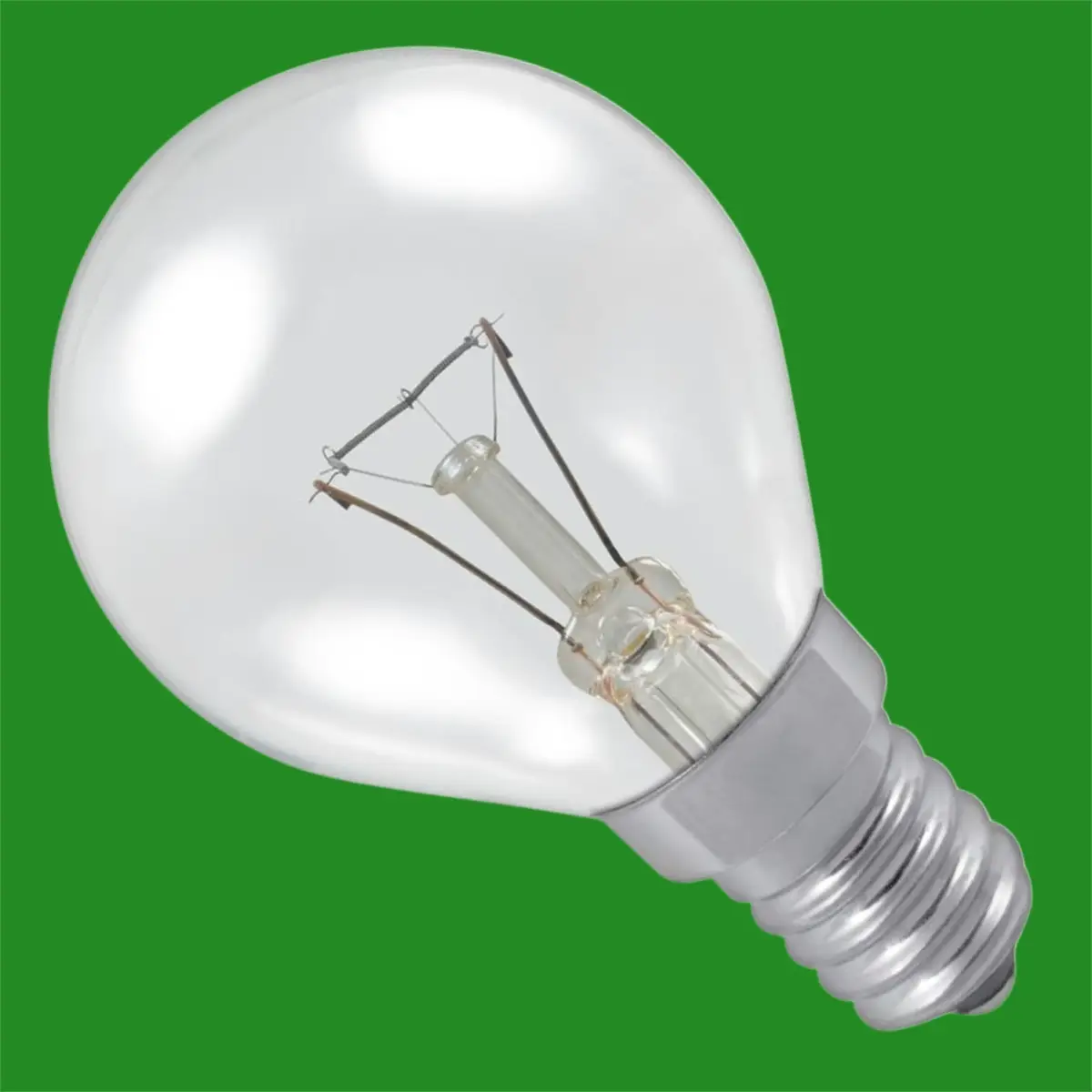 100x 60w Golf Round Incandescent Dimmable Standard Clear SES E14 Light Bulb Lamp