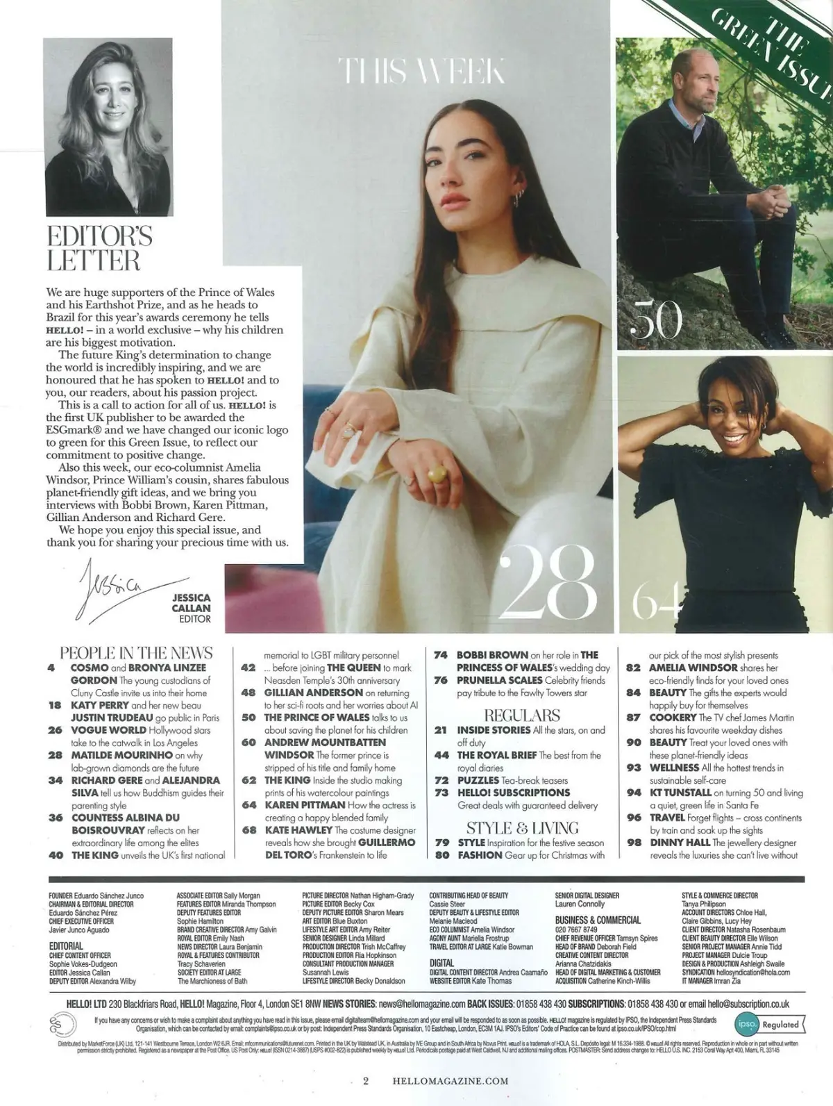 HELLO! Magazine: Prince William, K. Minogue, King Charles, Katy Perry, 10.11.25 - image 3 | Free standard UK delivery included | Discount Quality Products