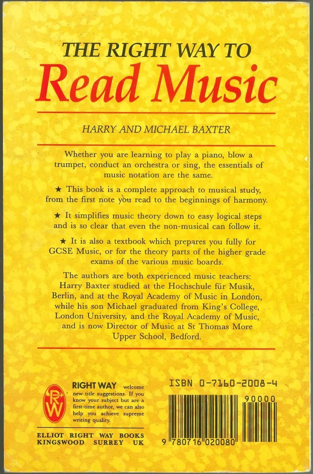 The Right Way to Read Music (2001) Musical Study, Learn Basics, Paperback Book - image 4 | Free standard UK delivery included | Discount Quality Products