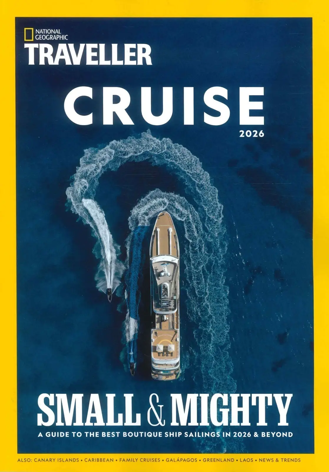 National Geographic Traveller Magazine Supplement, Boutique Ship, Cruise 2026