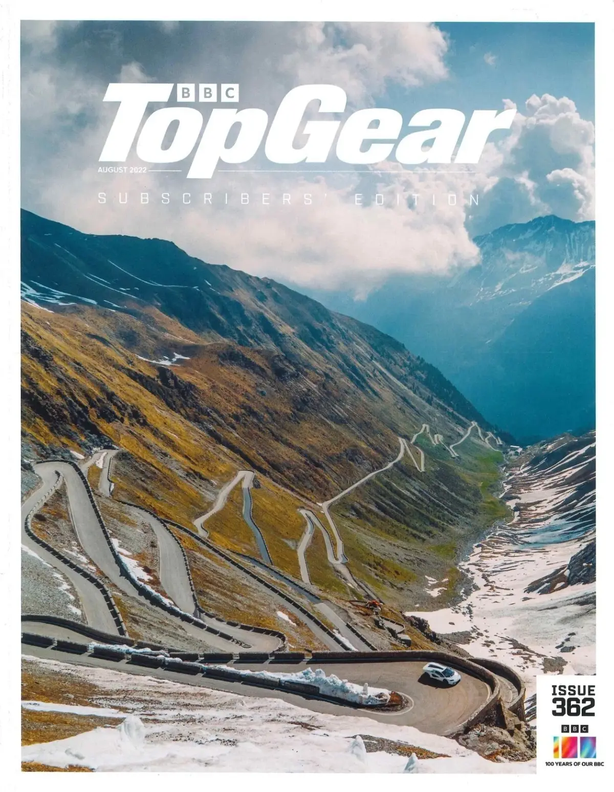 BBC Top Gear Magazine: Issue 362, Lambo Countach, Alfa Romeo Stelvio, Aug 2022