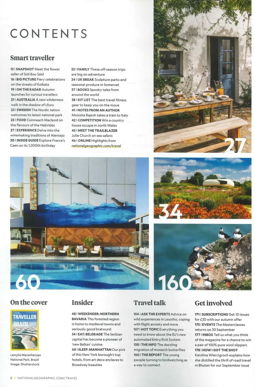 National Geographic Traveller Magazine: Brazil, Switzerland, Abu Dhabi, Oct 2025 - image 3 | Free standard UK delivery included | Discount Quality Products