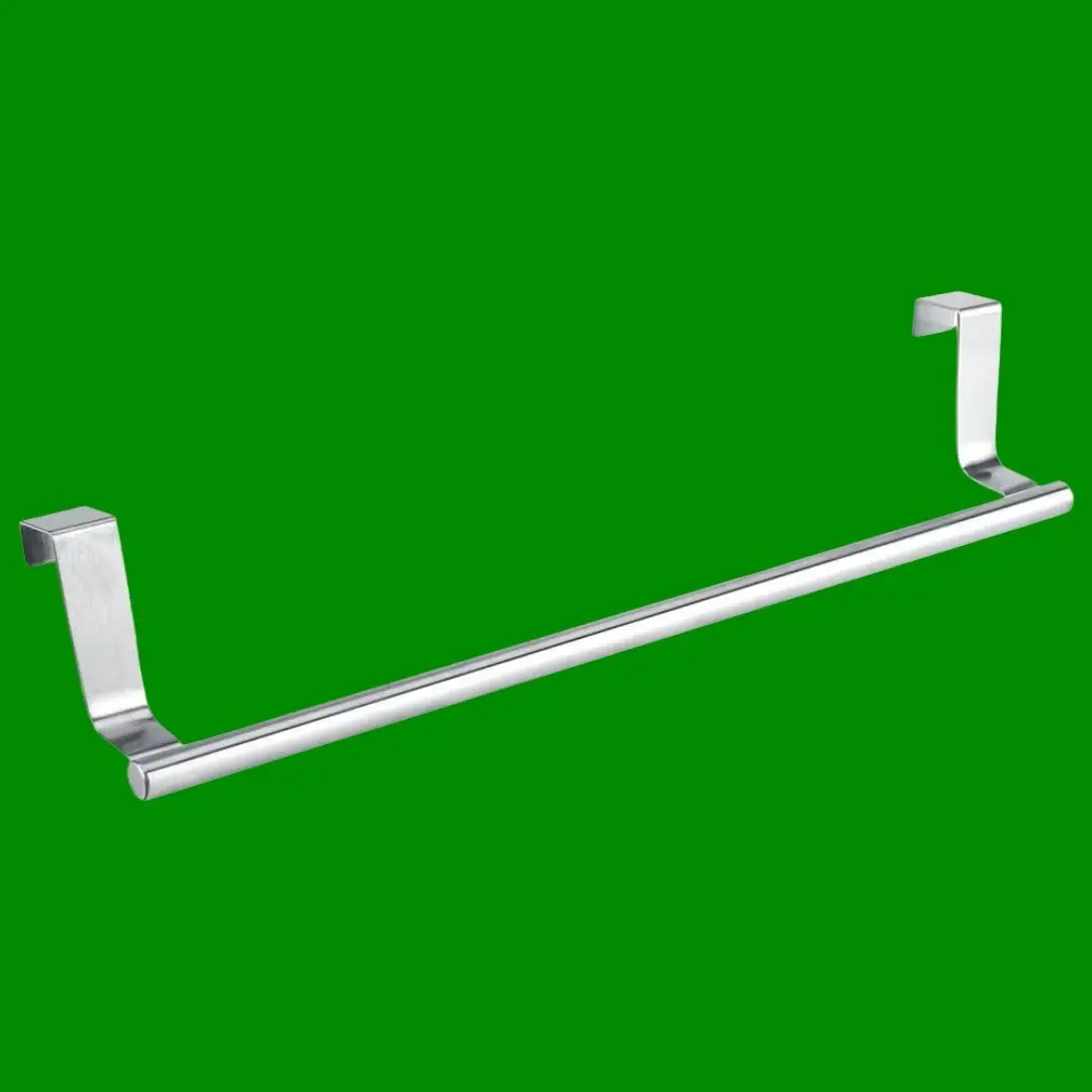 360mm Stainless Steel Hanging Oven Cabinet Door Bar Towel Rack Kitchen Bathroom