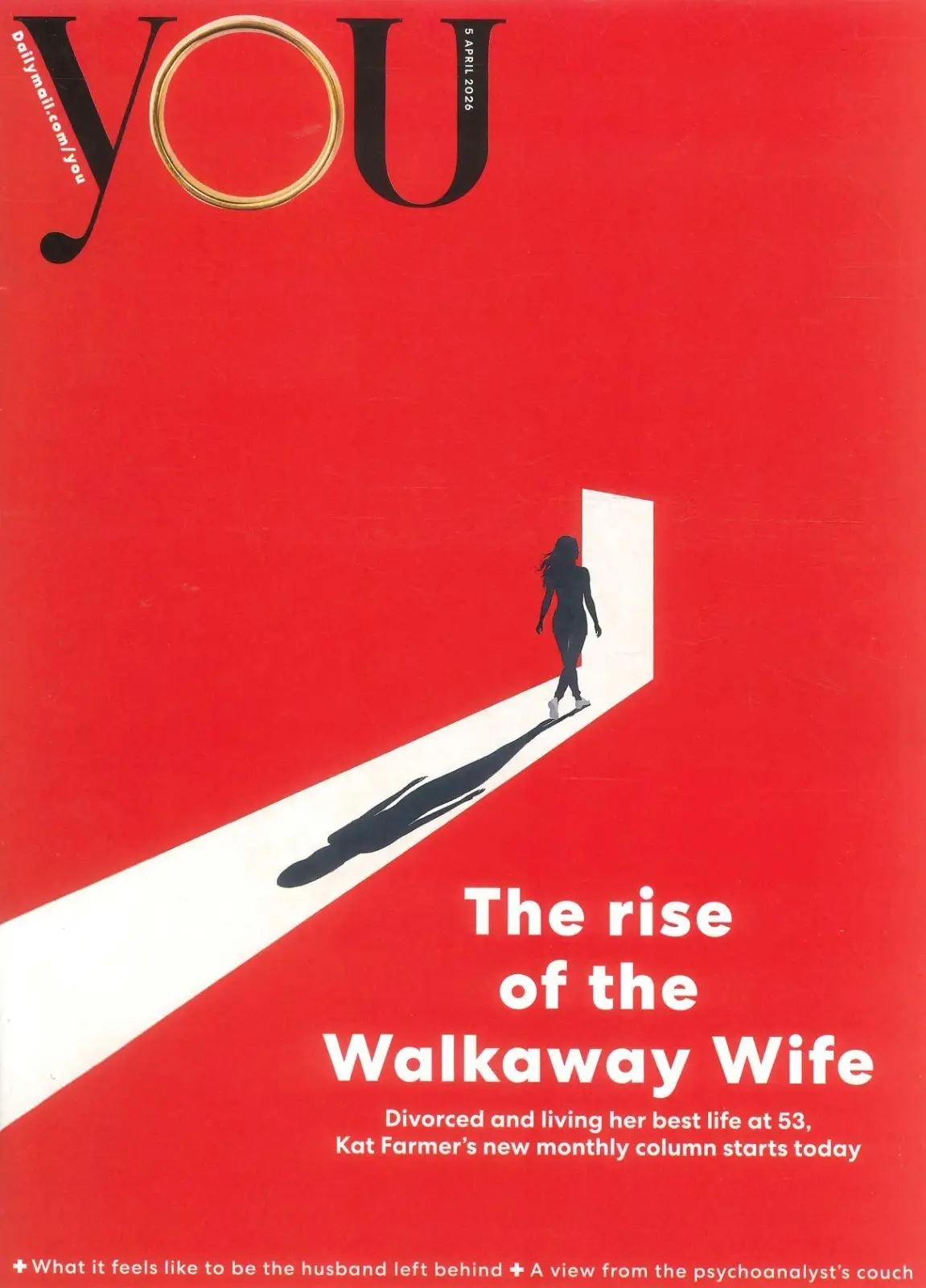 You Magazine: Kat Farmer, Rise of Walkaway Wife, Thomasina Miers, Fashion 5.4.26 - Free standard UK delivery included | Discount Quality Products