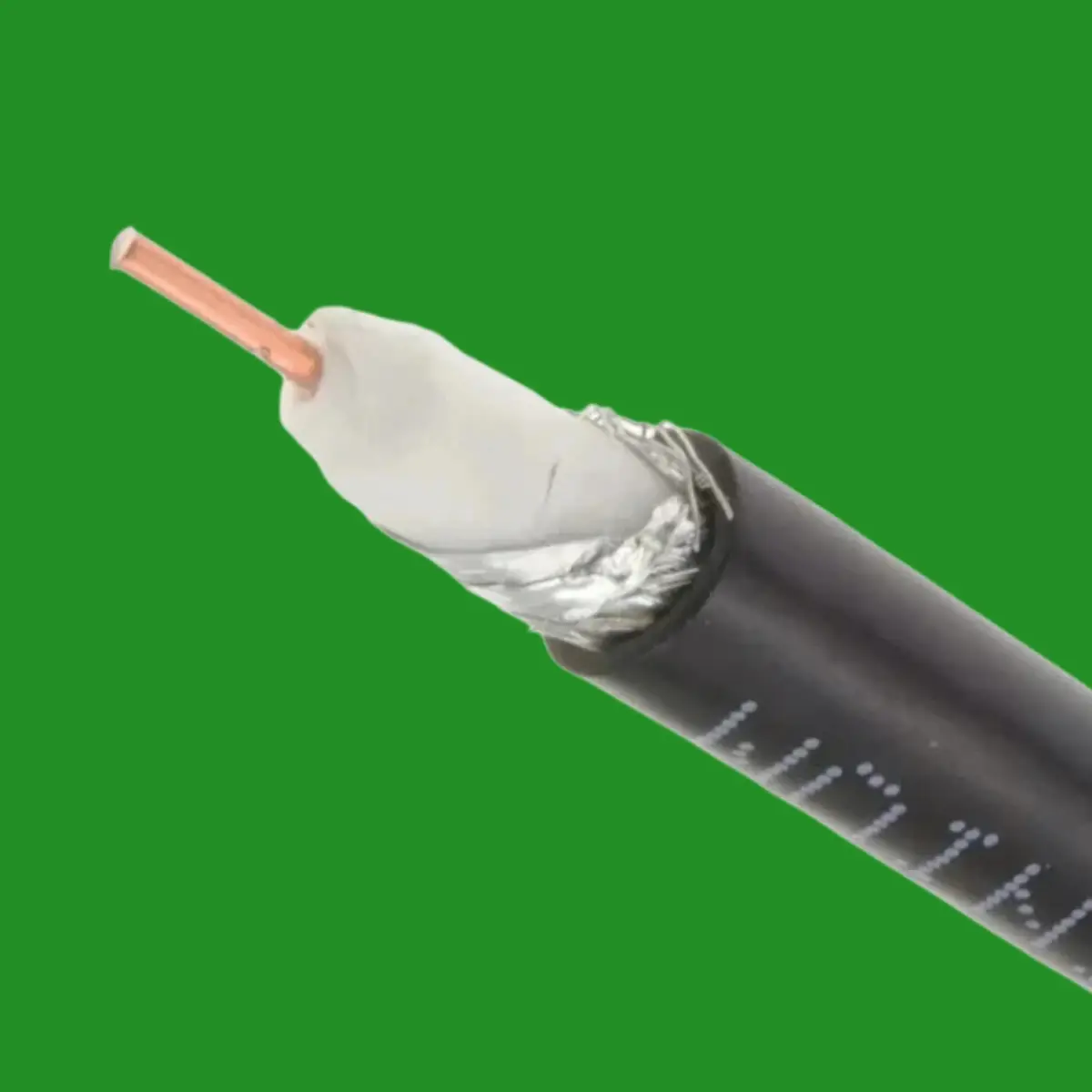 2.6m Black RG6 Coax Cable Coaxial Satellite Freesat Sky Virgin TV Aerial - image 2 | Free standard UK delivery included | Discount Quality Products