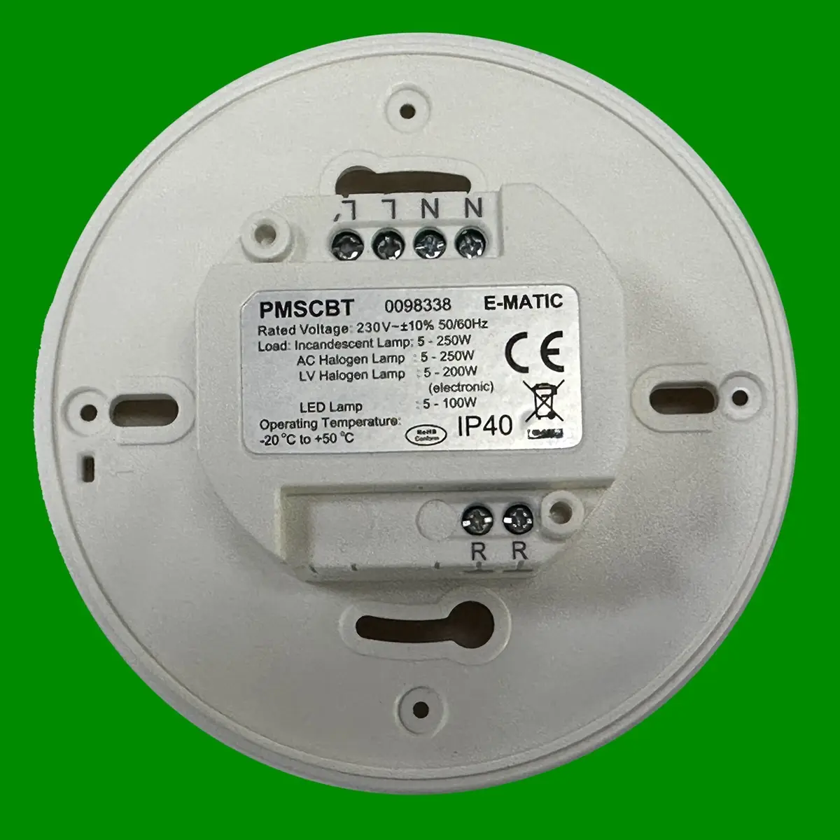 Smart Occupancy Sensor 360 PIR Motion Light Switch Movement Detection Ceiling - image 6 | Free standard UK delivery included | Discount Quality Products