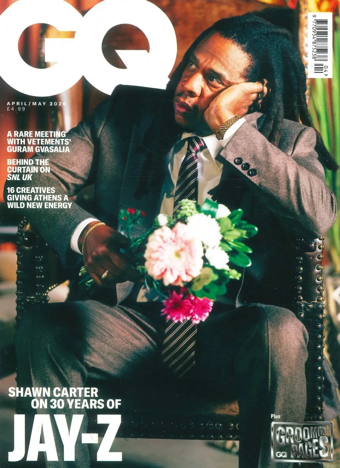 GQ MagazineL: Jay-Z, Jeremy King, Guram Gvasalia, Men's Fashion, April/May 2026
