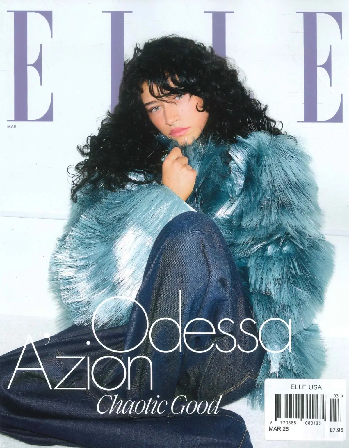 Elle USA Magazine: Odessa A'zion, Anya Taylor-Joy, Cillian Murphy, March 2026