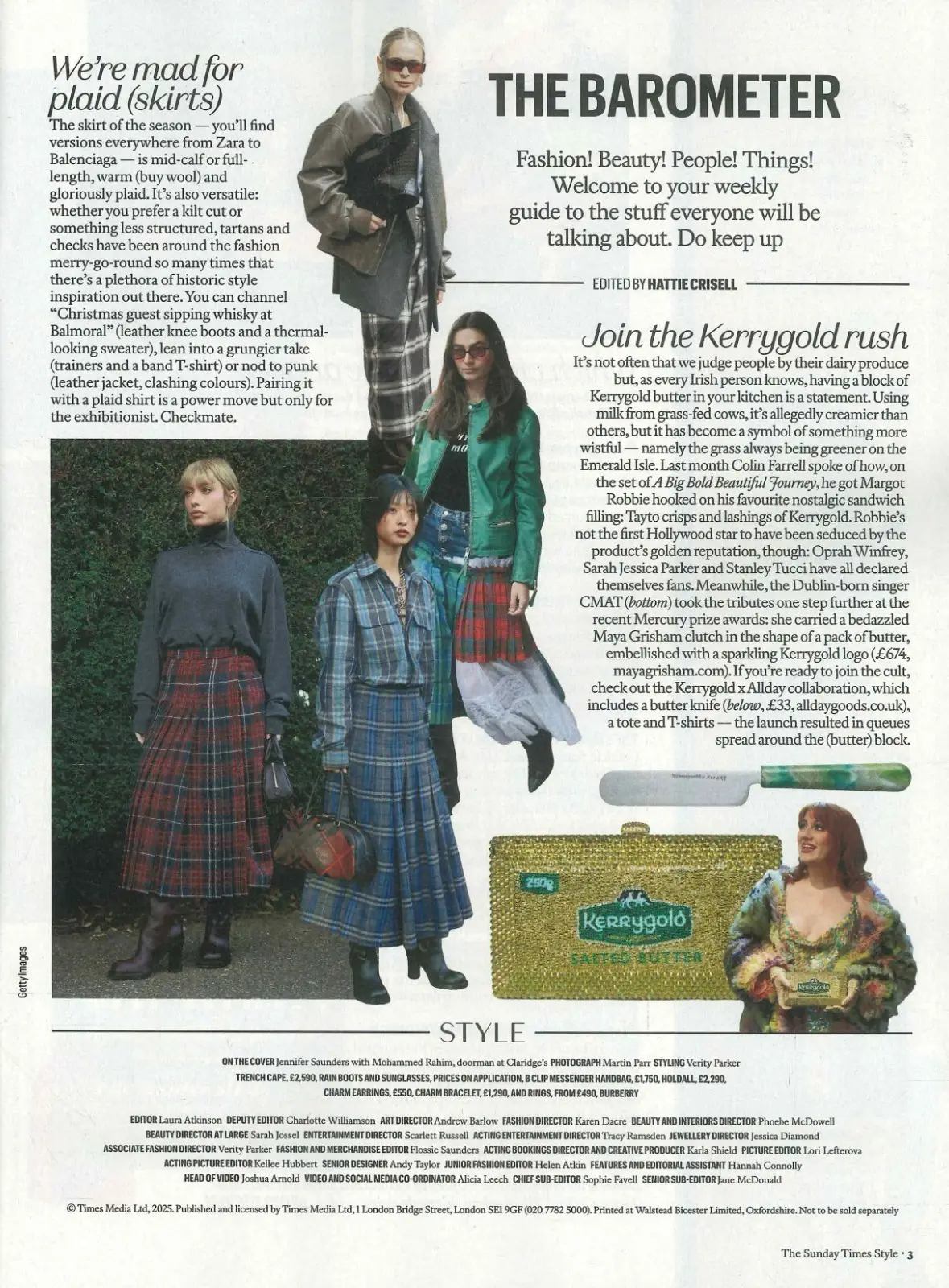 Sunday Times STYLE Magazine: Jennifer Saunders, Henry Holland, Xmas, 30.11.25 - image 3 | Free standard UK delivery included | Discount Quality Products