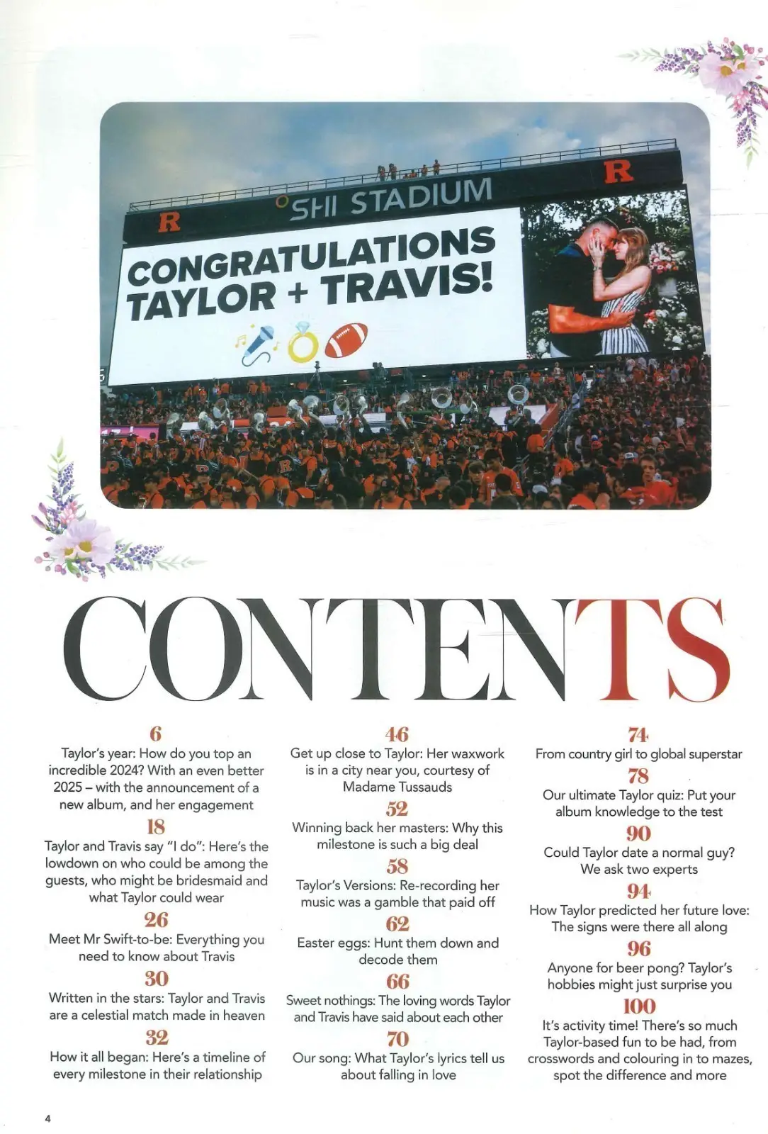 Taylor Swift & Travis Dream Wedding Magazine: Life of a Showgirl, Yearbook 2026 - image 3 | Free standard UK delivery included | Discount Quality Products