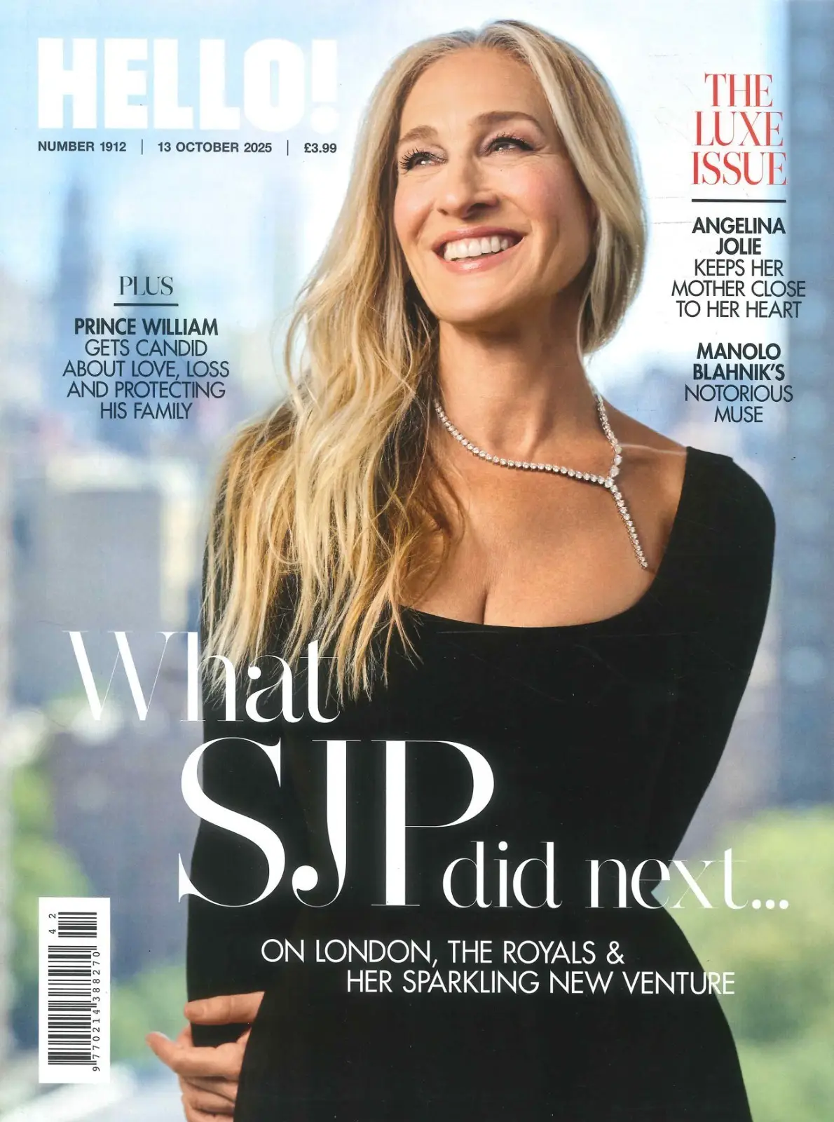 HELLO! Magazine: Sarah Jessica Parker, Prince William, Angelina Jolie, 13.10.25