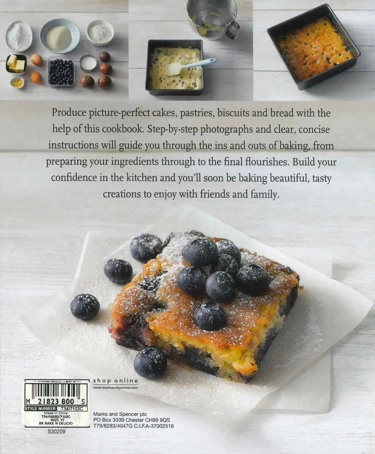 M&S Baked & Delicious (2012) Flip & Stand Hardcover Baking Recipe Book, 25x18cm - image 3 | Free standard UK delivery included | Discount Quality Products