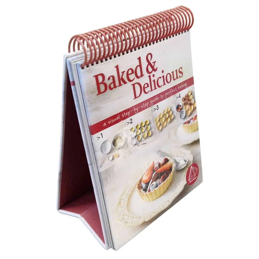 M&S Baked & Delicious (2012) Flip & Stand Hardcover Baking Recipe Book, 25x18cm - image 4 | Free standard UK delivery included | Discount Quality Products