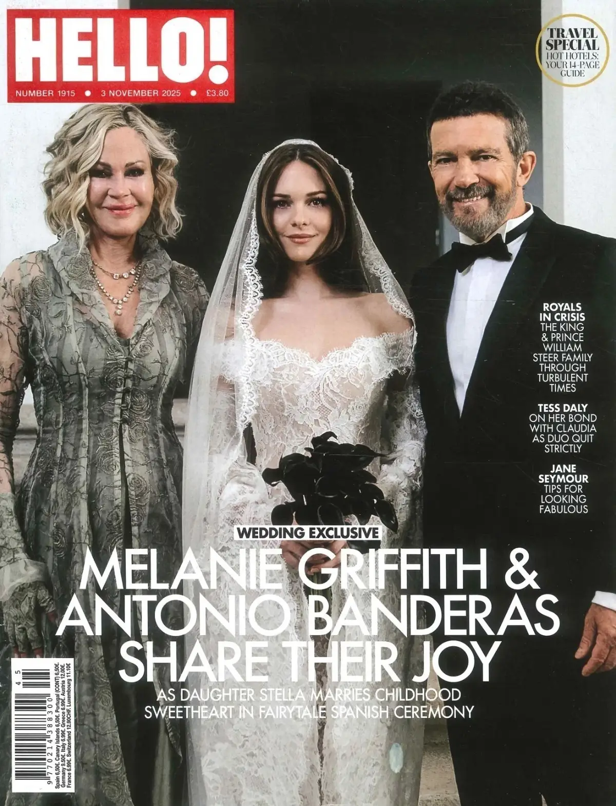 HELLO! Magazine: Stella Banderas, Jane Seymour, King Charles, Pope Leo, 3.11.25