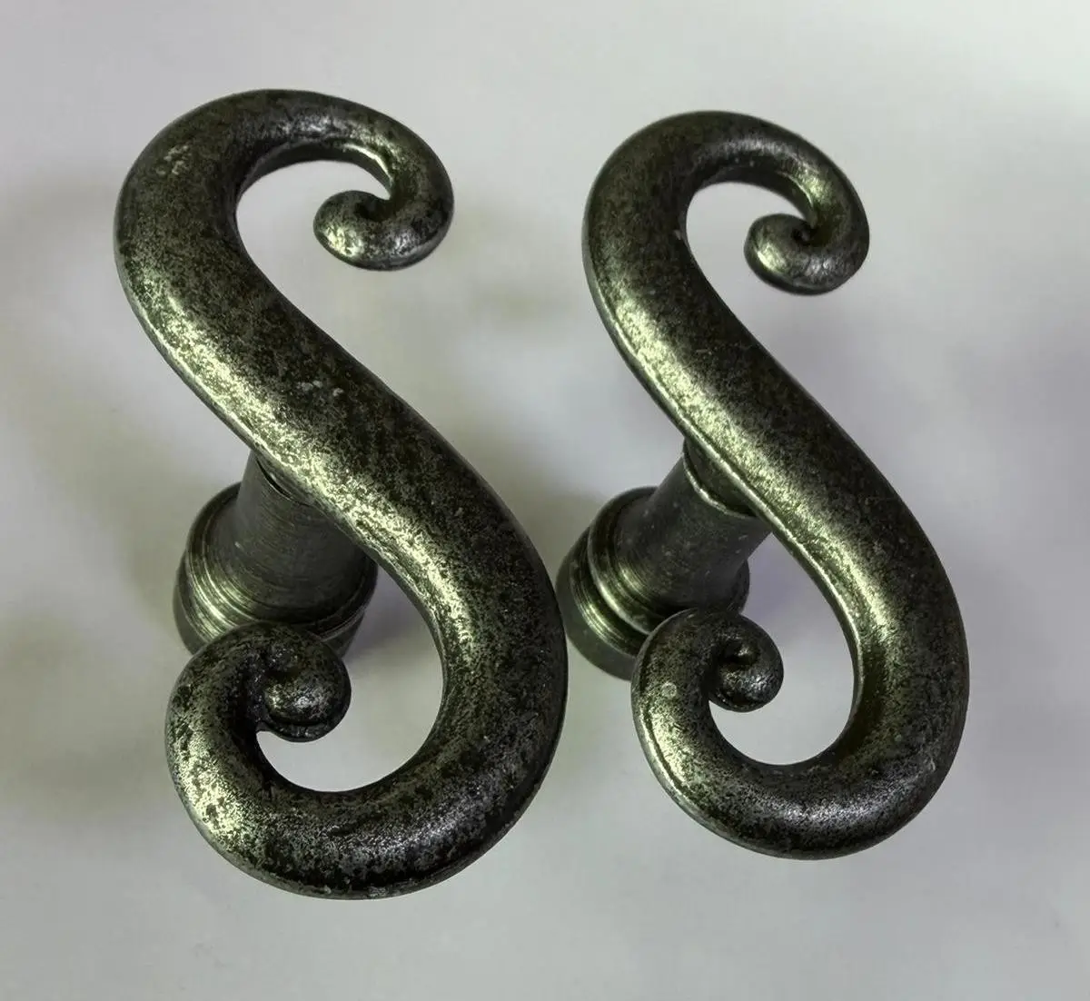 2x 75mm Door Pull Handle, Castellane Antique Rustic Style, Drawer, Cupboard - image 2 | Free standard UK delivery included | Discount Quality Products