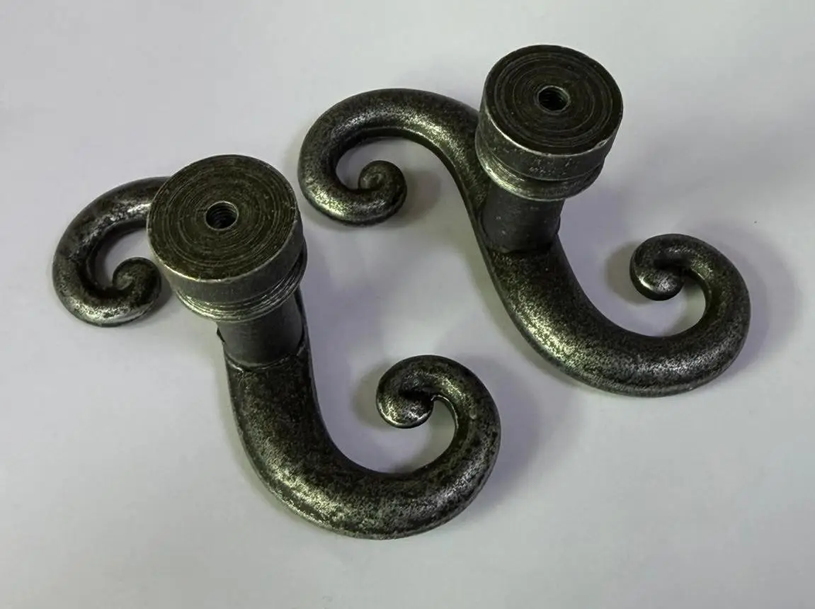 2x 75mm Door Pull Handle, Castellane Antique Rustic Style, Drawer, Cupboard - image 4 | Free standard UK delivery included | Discount Quality Products