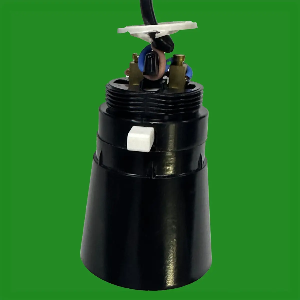 Black Switched Pendant Bayonet B22 Light Socket & 1.5m Flex Cable T1 Lamp Holder - image 4 | Free standard UK delivery included | Discount Quality Products